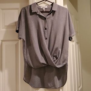 BCBGeneration Gingham Shirt sz M